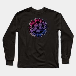 Equality Above & Below - BI PRIDE - dark Long Sleeve T-Shirt